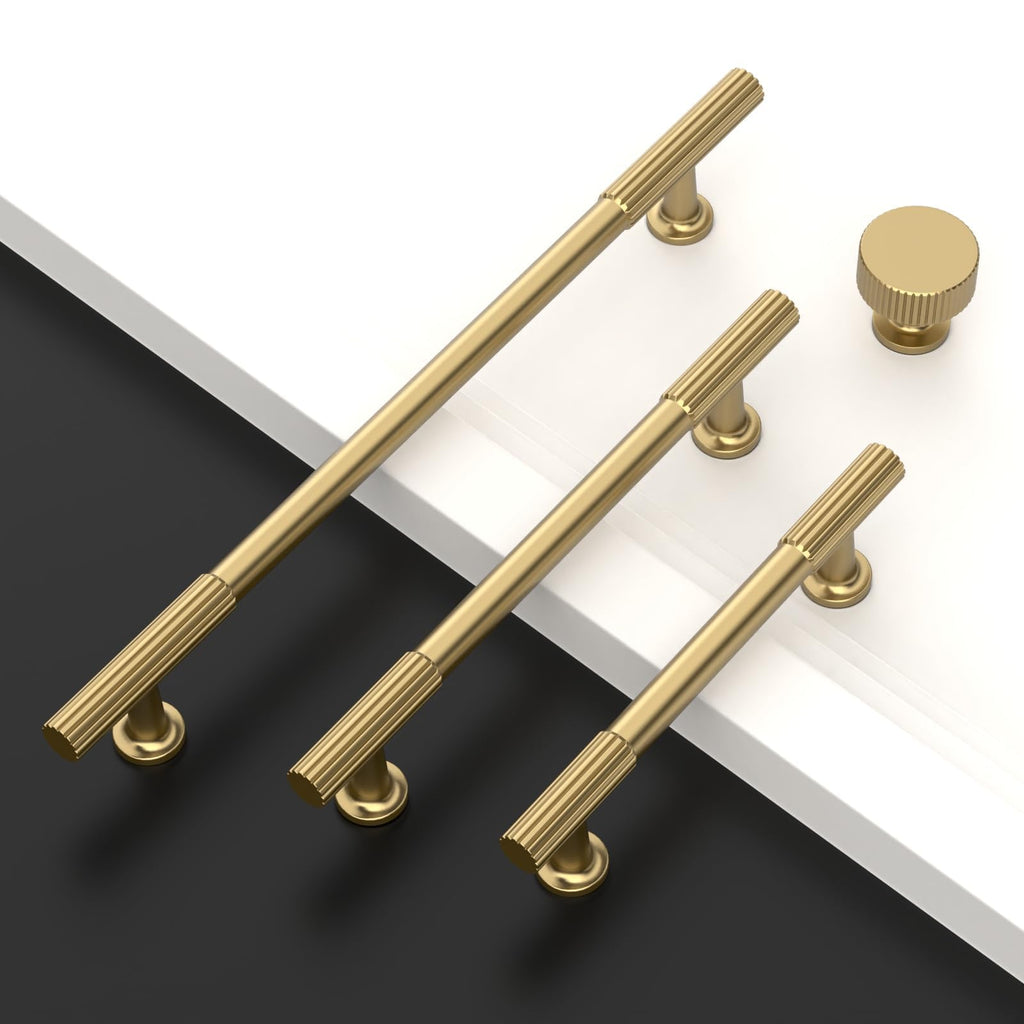 15 Pack 5 inch Champagne Bronze Kitchen Cabinet Handles