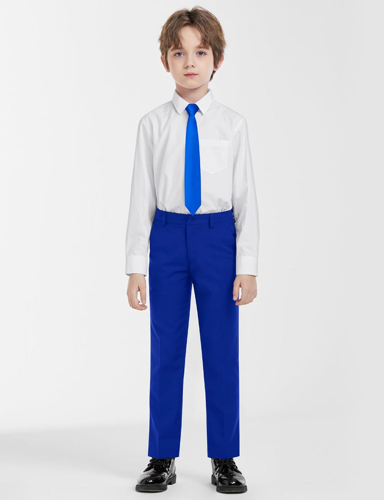 Boys' Formal Suit Vest Set with Suspender, Kids Suit for Wedding