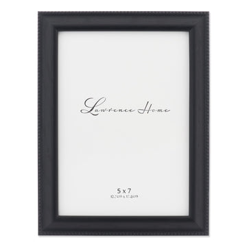 Classic Bead Picture Frame, 5x7, Black