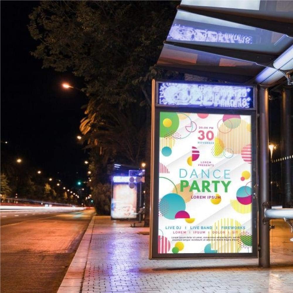 LEDMyplace 28W T8 4ft LED Sign Tube with R17D Base, 6500K Daylight White, Double Side Rotatable, ETL, RoHS Listed