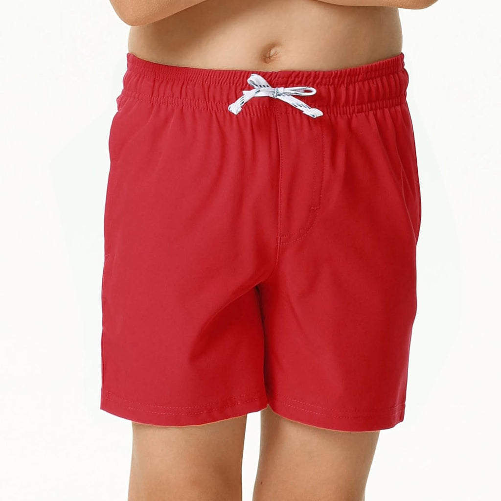 Boys Swim Trunks Swimwear Bathing Suits Swim Shorts with Pockets