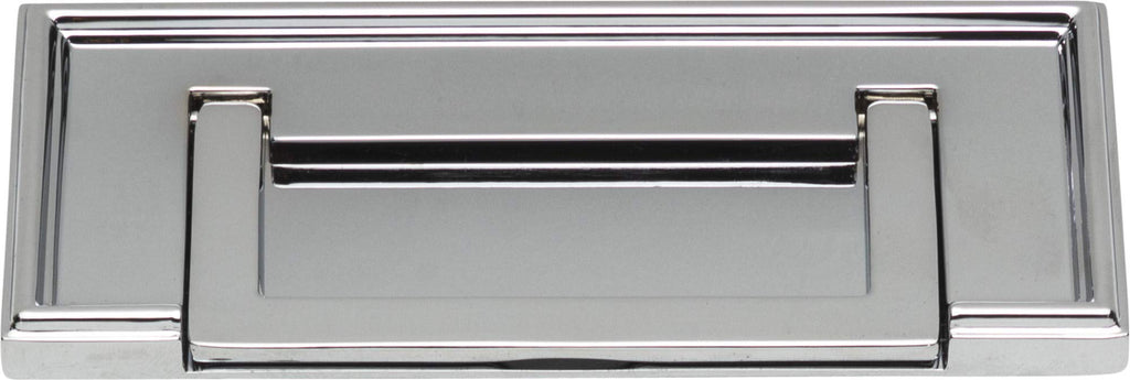 Campaign 3" Drop Pull in Polished Chrome