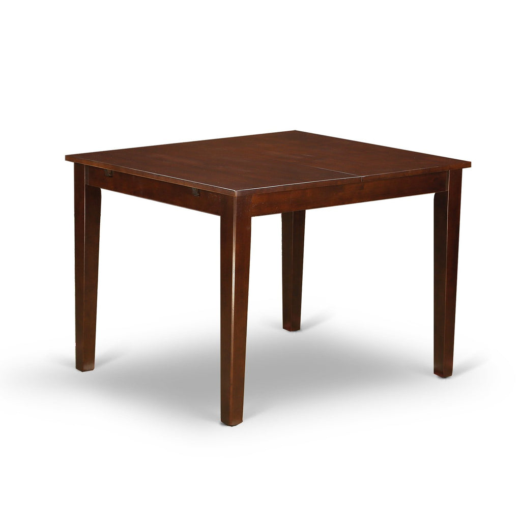 West Furniture NFT-MAH-T Norfolk Dining Room Table - a Rectangle kitchen Table Top with Butterfly Leaf, 32x54 Inch