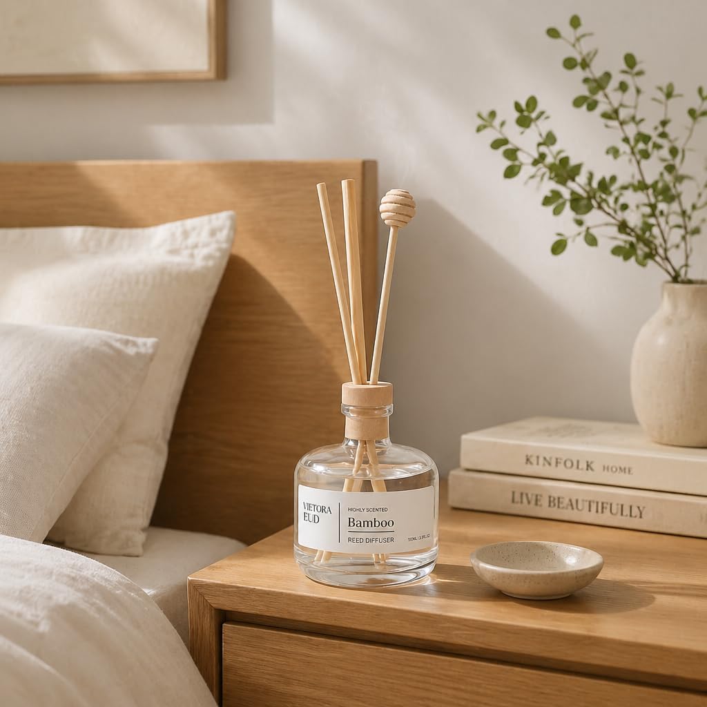 Bamboo Reed Diffuser, 3.5 Fl Oz