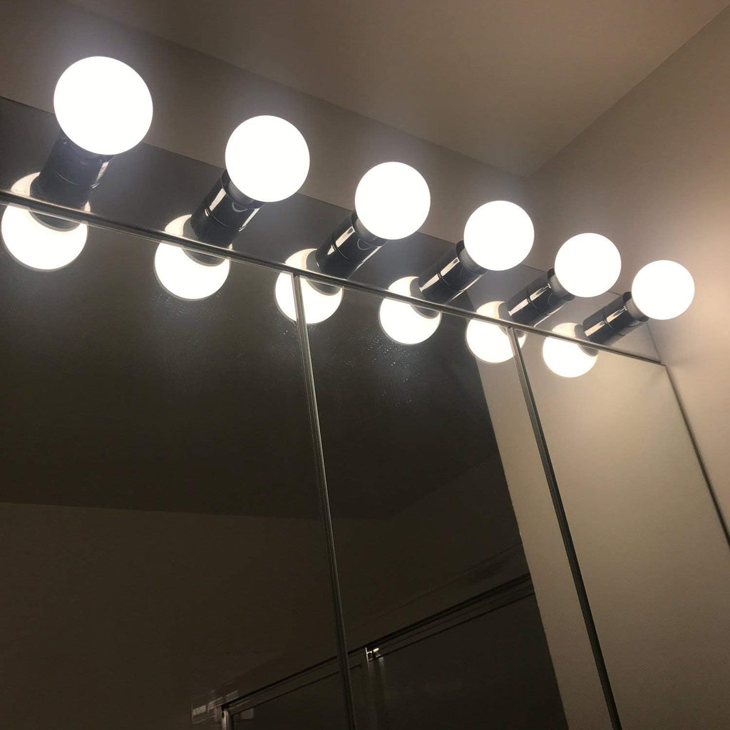 G25 Globe LED Light Bulbs, 450 Lumens, 4000K, 40W Equal, 6 Pack
