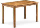 YAT-ANA-T Yarmouth Rectangle Kitchen Dining Table, 30x48 Inch, Natural
