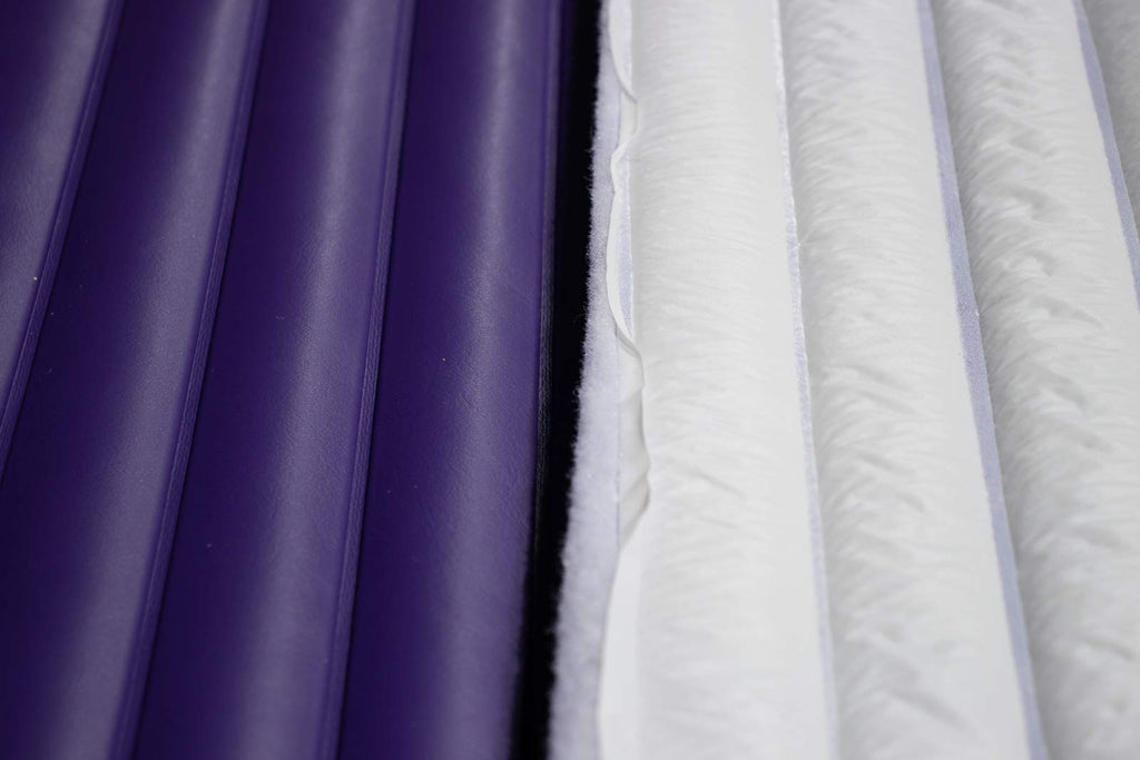 Pleated Purple 54" Wide 15 Yards Boat Auto