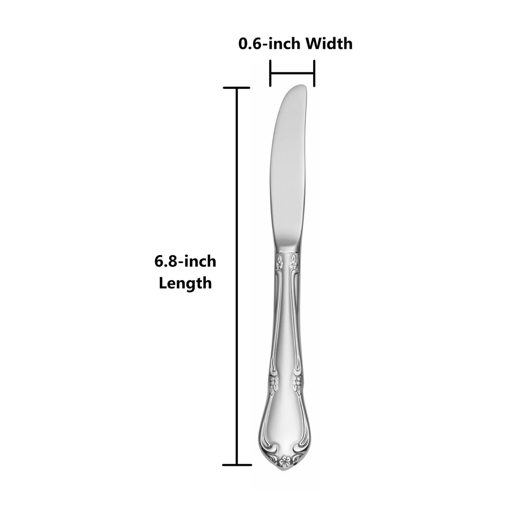 Chateau 3-Piece Child Flatware Set for 1, Toddler Silverware