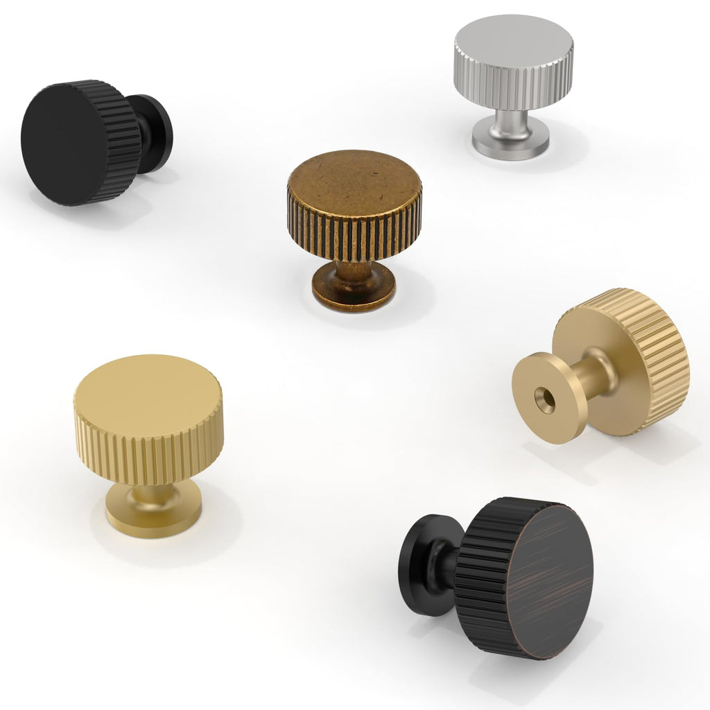 10 Pack Oil Rubbed Bronze Kitchen Cabinet Knobs Cabinet Pulls Drawer Knobs Cabinet Hardware Zinc Knobs for Drawers