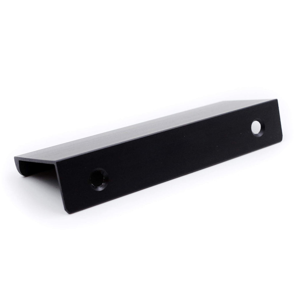 Cabinets Drawers Edge Pulls - 10-Pack, 4" Overall Length, Brushed Nickel, Concealed Tab Pulls Garage Cabinet Drawers