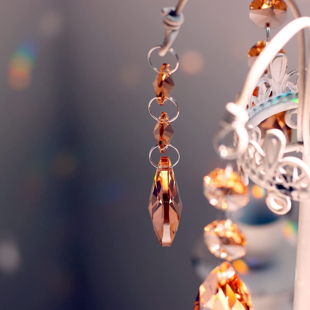 20pcs Chandelier Crystals Teardrop Prisms Pendant Replacement