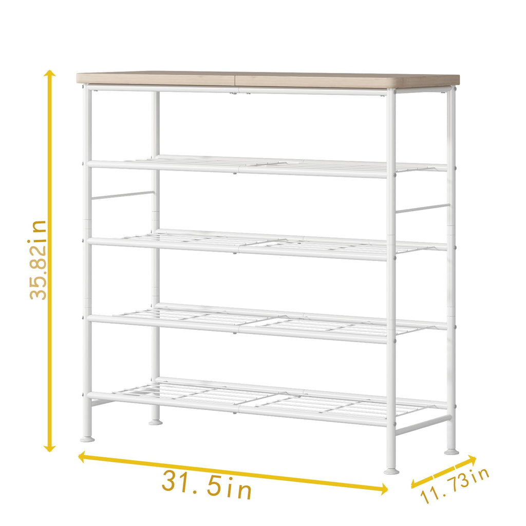 5 Tier Shoe Rack Organizer for Closet Shoe Storage