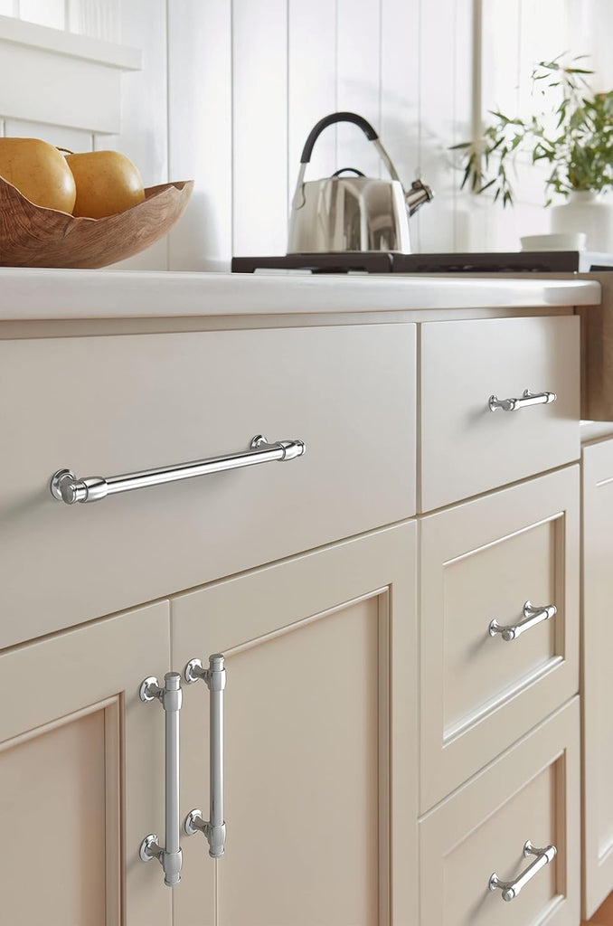 3-3/4" Winsome Polished Chrome Drawer Pull