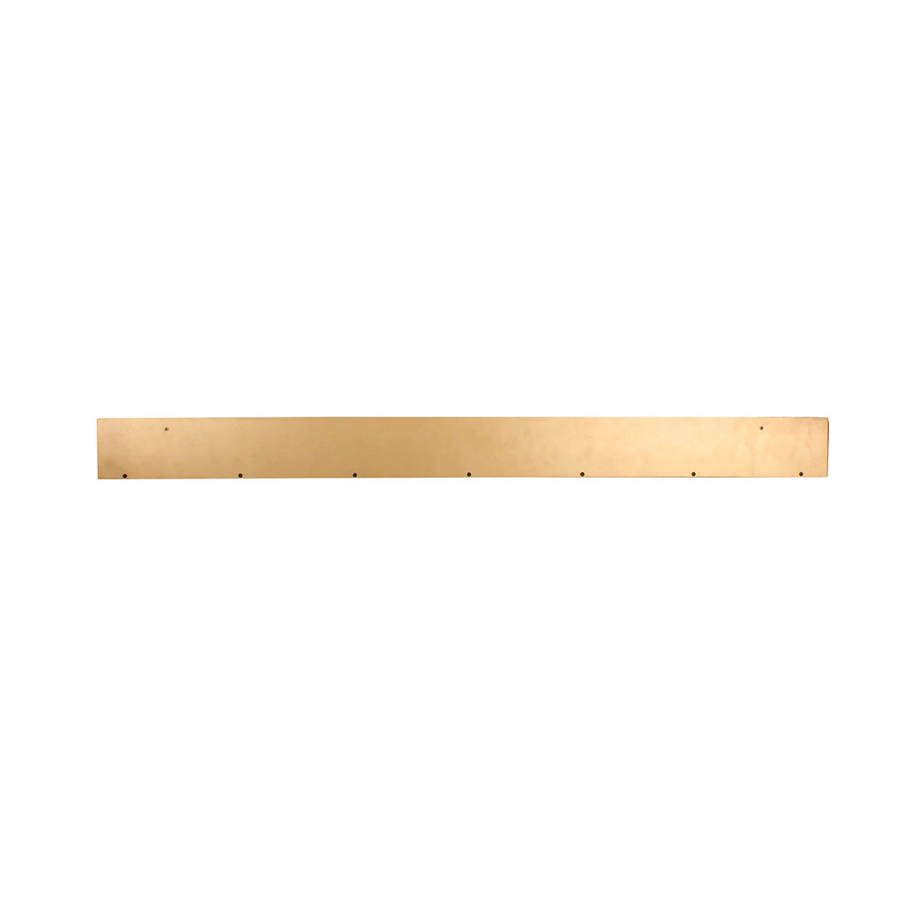 Levie Modern Floating Wall Shelf Picture Frame Holder Ledge, Gold