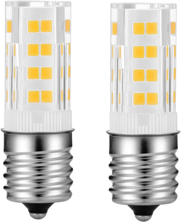 Freezer LED Light Bulb 5304522314-4W 40Watt Equivalent, for Refrigerator,Microwave,Range Vent Hood, E17 Intermediate