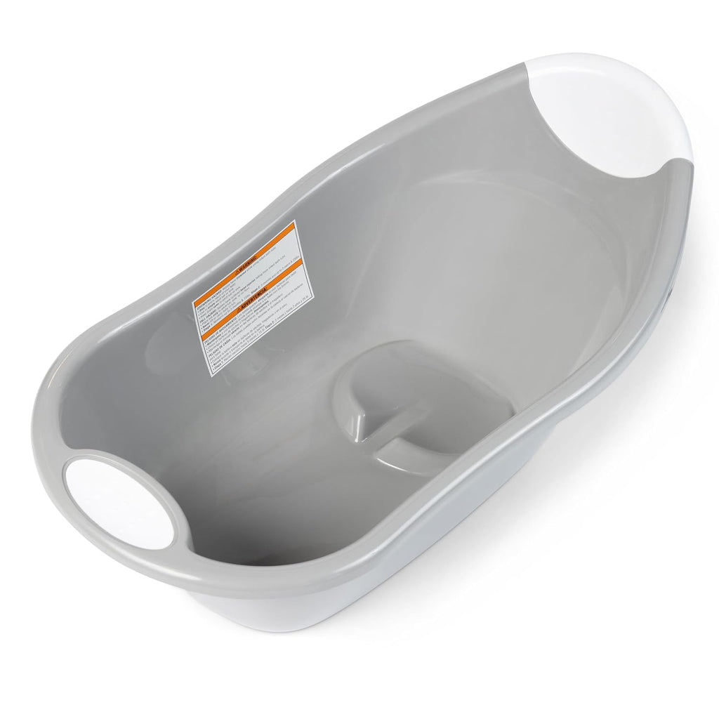 Baby Basics Infant Bath Tub with Air Mesh Sling, Adjustable Baby Bathtub for Newborn to Toddler, Baby Bath Seat