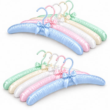 Padded Hangers for Women Clothing, Padded Satin Hangers for Hanging