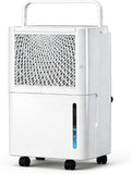 2500 Sq. Ft 30 Pints Dehumidifier Equipped With Drainage Hose, Automatic Defrosting, for Basement, Home, Bathroom