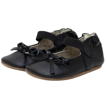 Soft Soles Baby Girls Toddler Shoes, Little Miss Black