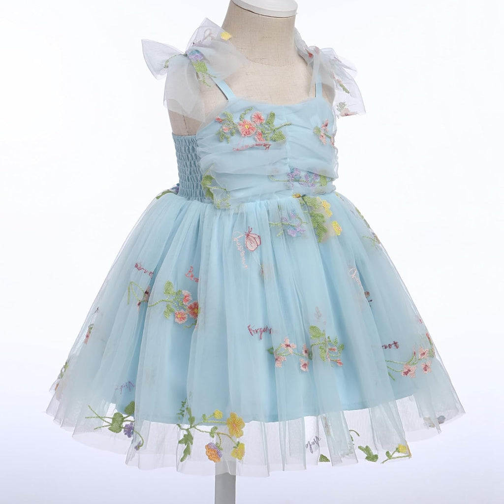 Baby Girls Tutu Dress Summer Sleeveless Backless Princess Birthday Party Dresses Sequin Ruffle Tulle Bowknot Sundress