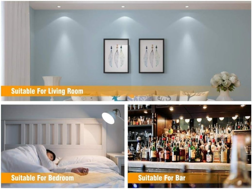 E12 LED Bulbs Dimmable 9W(Equivalent to 100w Halogen Bulbs Replacement)110V Cool White 6000K LED Corn Light