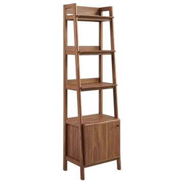 21" Bookshelf Display Case in Walnut