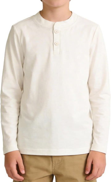 Boys Henley Long Sleeve Shirt