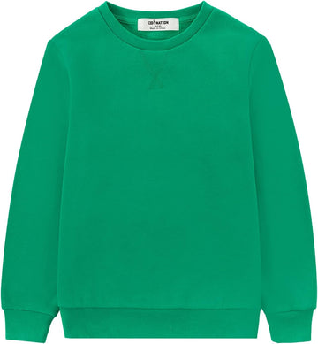 Fleece Kids Sweatshirt Boys Girls Crewneck Pullover Sweater