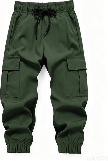 Toddler Boy Pants Joggers Sweatpants for Baby Boys Soft Casual Cargo Pants with Drawstring