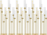 42.5in Gold Candle Holders for Table Centerpiece Candelabra Candlestick Holders Decor Wedding Centerpiece Table