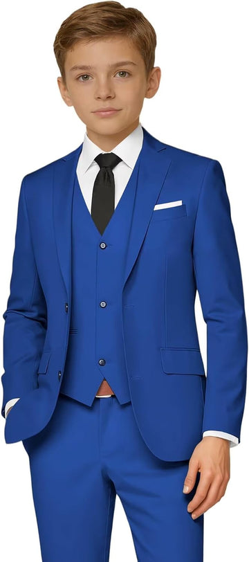 Boys Suit Kids Dress Clothes Wedding Ring Bearer Outfit Formal Wear