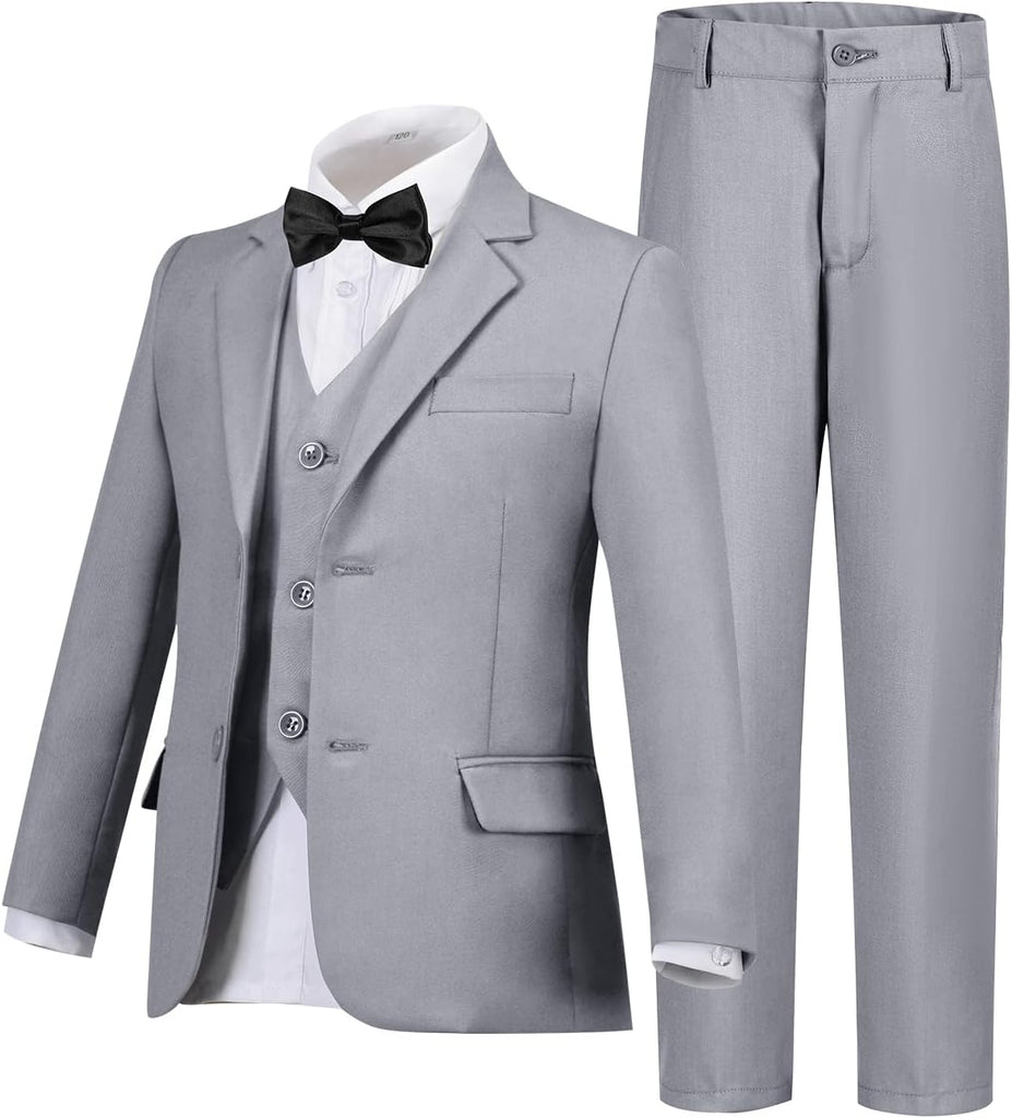 Boys Suit for Kids Formal Slim Fit Tuxedo Suits Ring Bearer Outfit