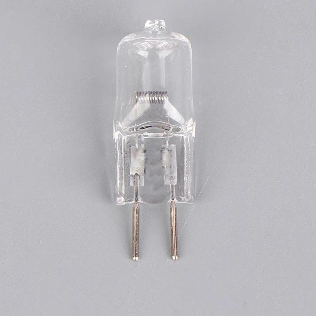 10Pc Gy6.35 24V 50W Halogen Bulb 2 Pin T4 Jc G6.35 Bi-Pin Base Bulb G6.35 20W 24V Clear Capsule 2 Pin Lamp Bulb Warm