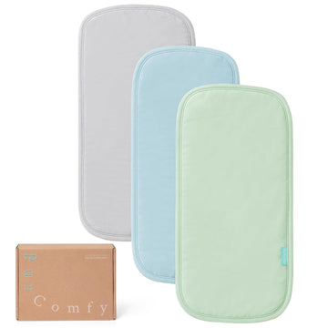 Supersoft Bamboo Viscose Burp Cloths, 3-Pack, Large 21" x 10"