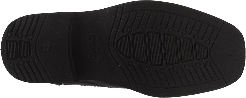 Kids Classic Slip-On Loafers Faux Leather Dress School Shoes for Boys- Toddler Little Kid Big Kid