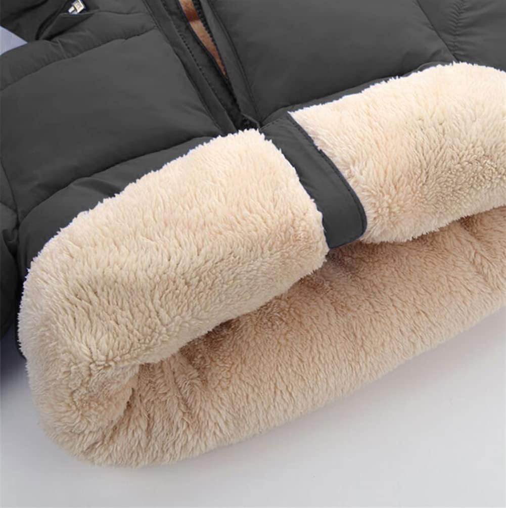 Toddler Boys' Girls' Winter Coat - Baby Kid Hooded Puffer Jacket