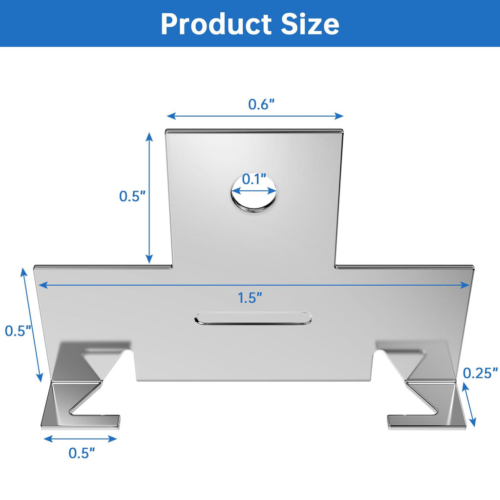96PCS Retrofit Recessed Light Clips Housing C Clips for Downlight,with Self Tapping Screw,Metal Recessed Lighting