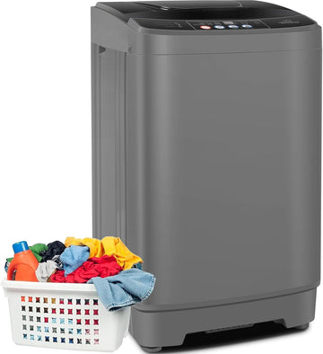 Portable Washing Machine, 20Lbs Capacity Full-Automatic Portable Washer Machine, 2.8Cu.ft Washer and Dryer Combo with