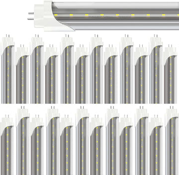 4FT T8 LED Replacement for Supermarket & Kitchen, 6000K-6500K Cool White, 22W 3000LM Ballast Bypass