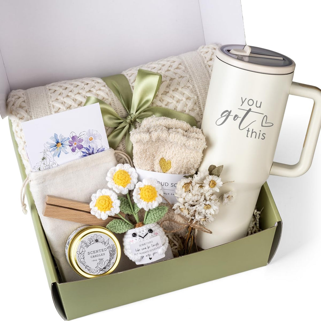 Get Well Soon Gifts Baskets for Women Spa Self Care Package After Surgery Birthday Gifts Sympathy Spa Gift Baskets