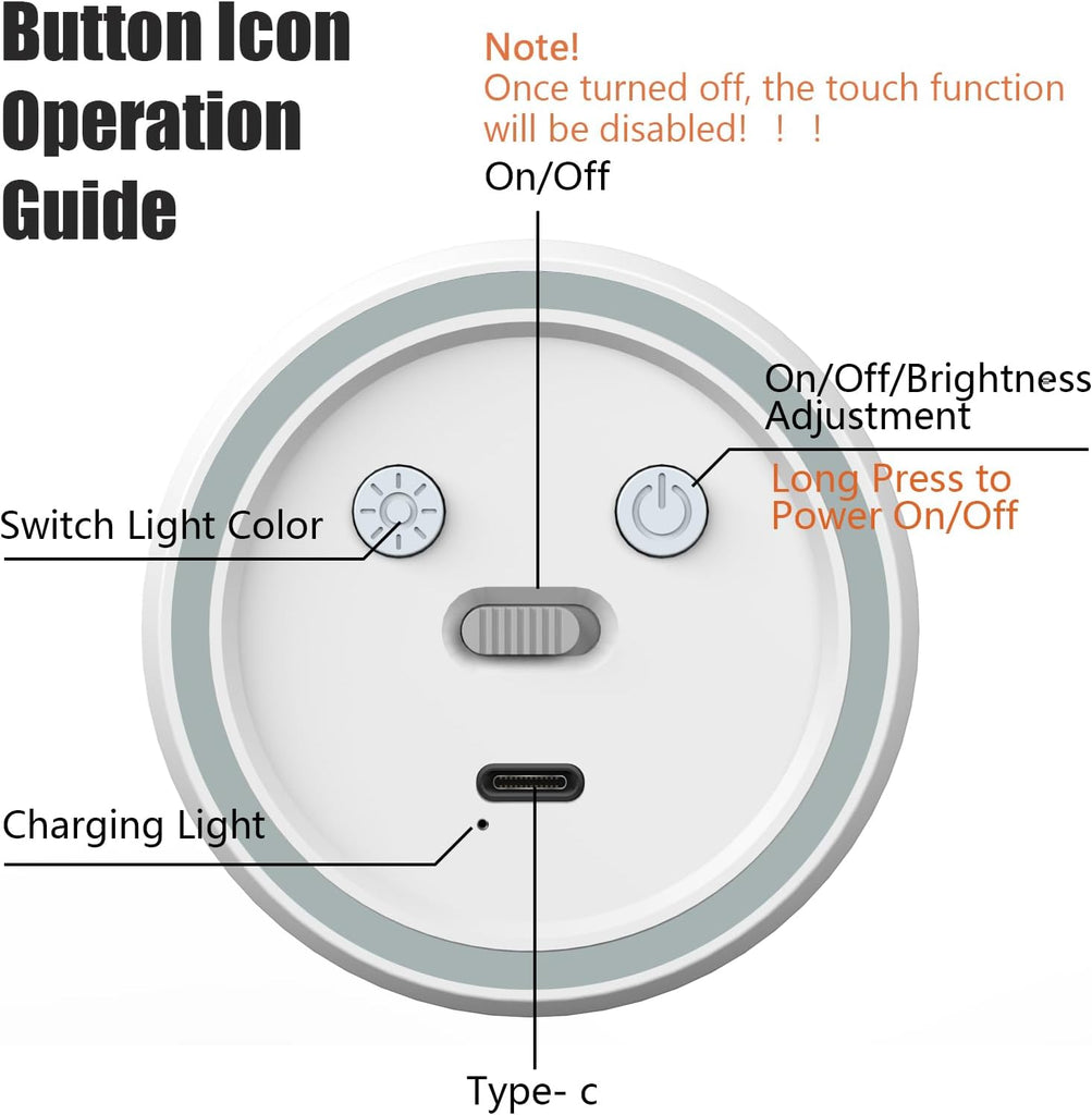 Baby Night Light, Silicone Egg Light for Kids, Portable Touch Night Lamp with 11 Colors Changing, Nursery Night Light