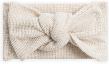 Baby Organic Cotton Hattie Bow Wrap Headband