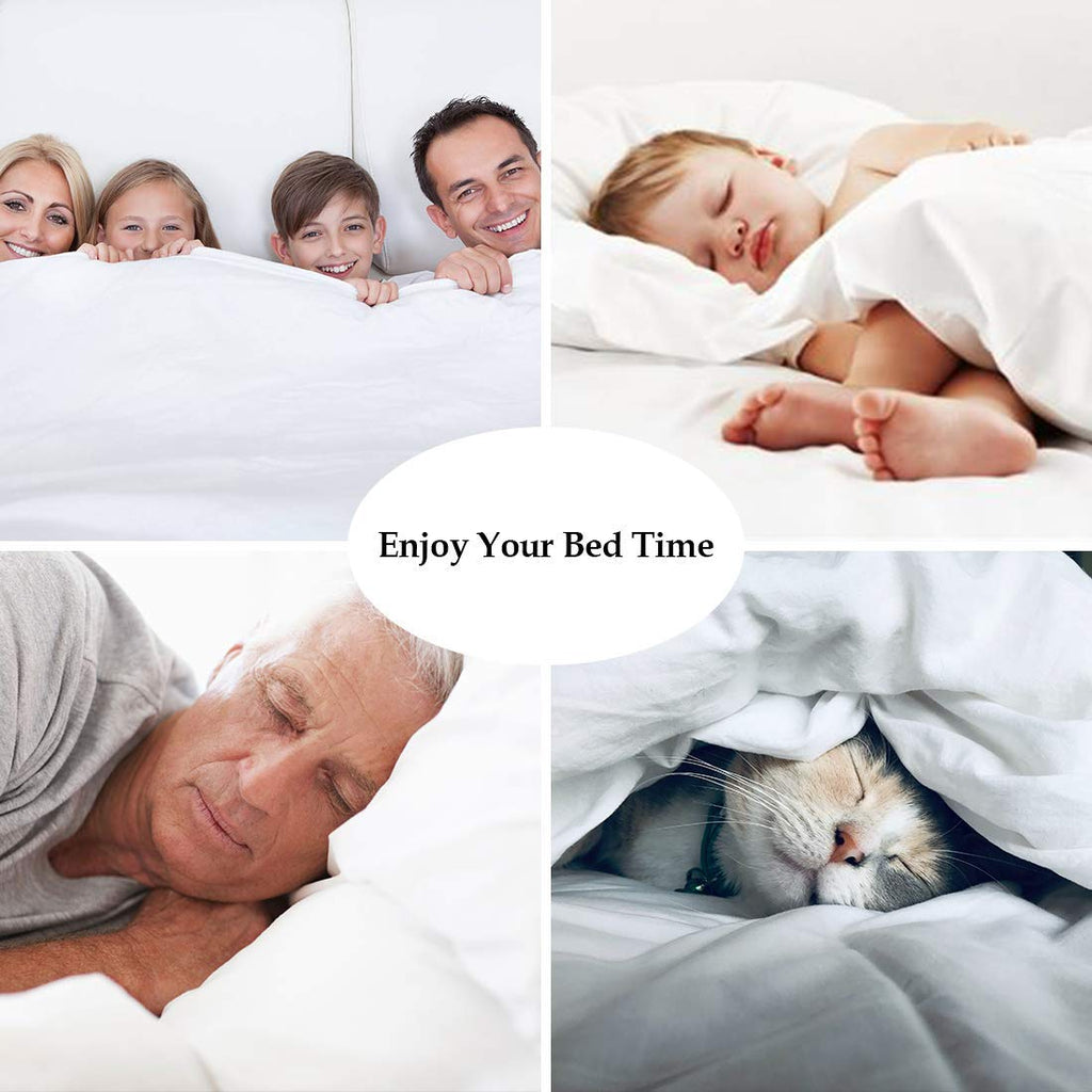 1000 Thread Count Split Sheet Set 5 Piece Split Sheets for Adjustable Beds 100% Egyptian Cotton 12"
