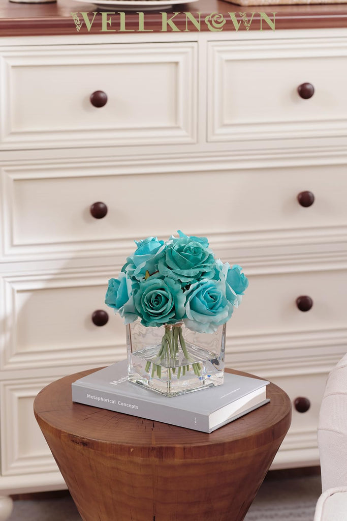 Rose Artificial Flowers in Vase with Faux | Casa Home Living