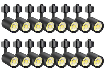 10W Dimmable LED Track Lighting Heads H Type Track Light Replacement Fixtures Bright 3000K Warm White Ceiling