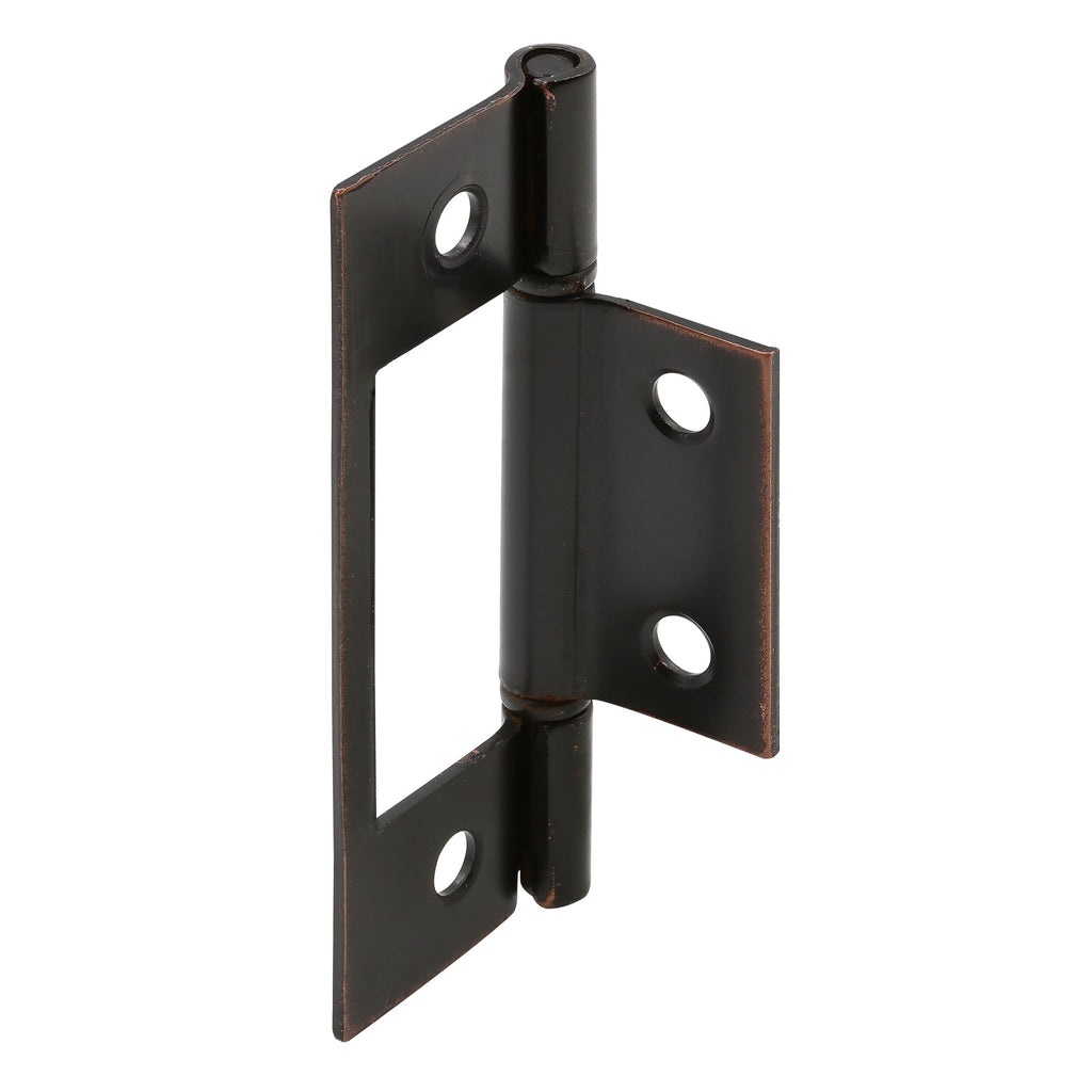 N 72737 Bi-Fold Door Non-Mortise Hinge, Bronze (Single Pack)