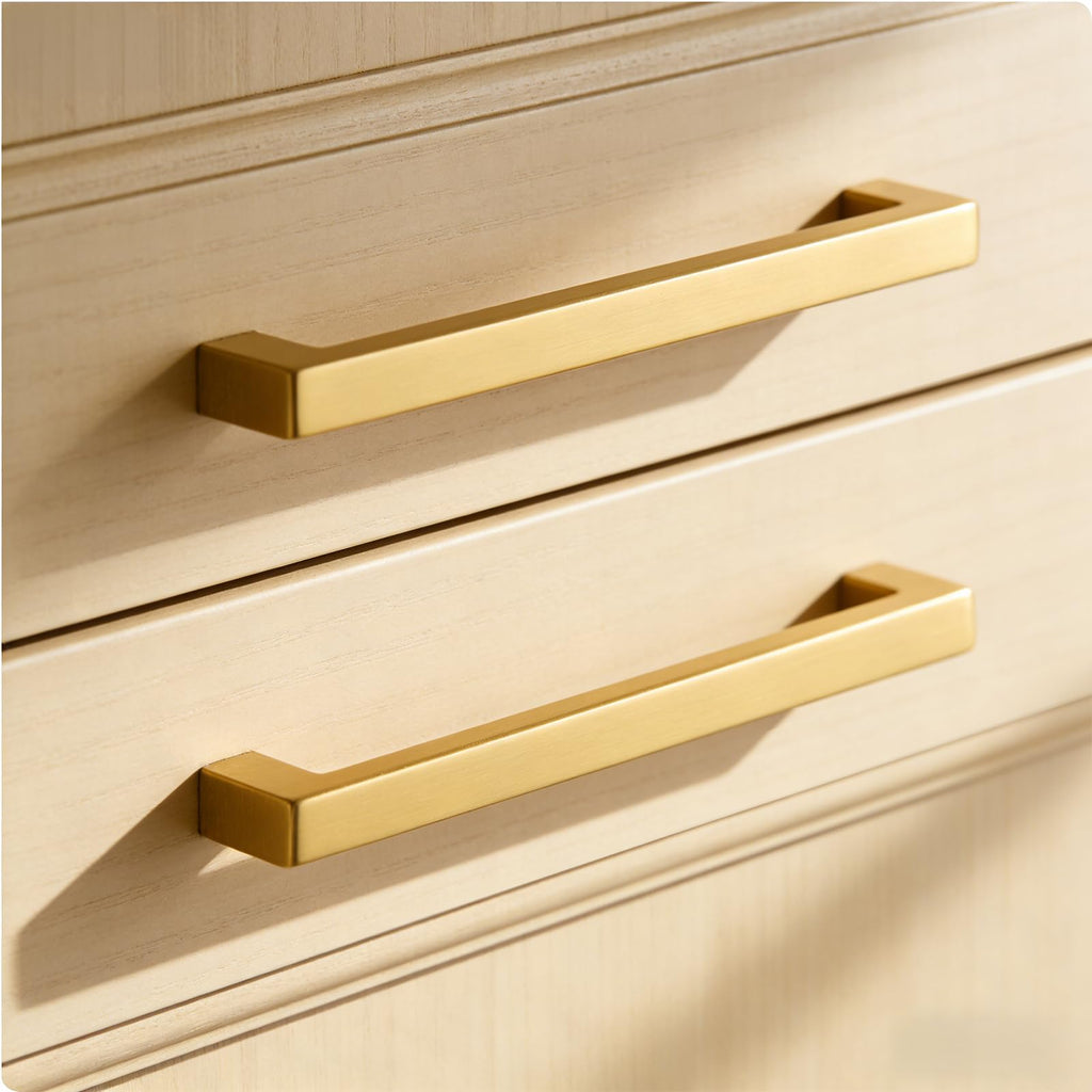 20 Pack 3 Inch Brushed Gold Cabinet Pulls Gold Cabinet Handles