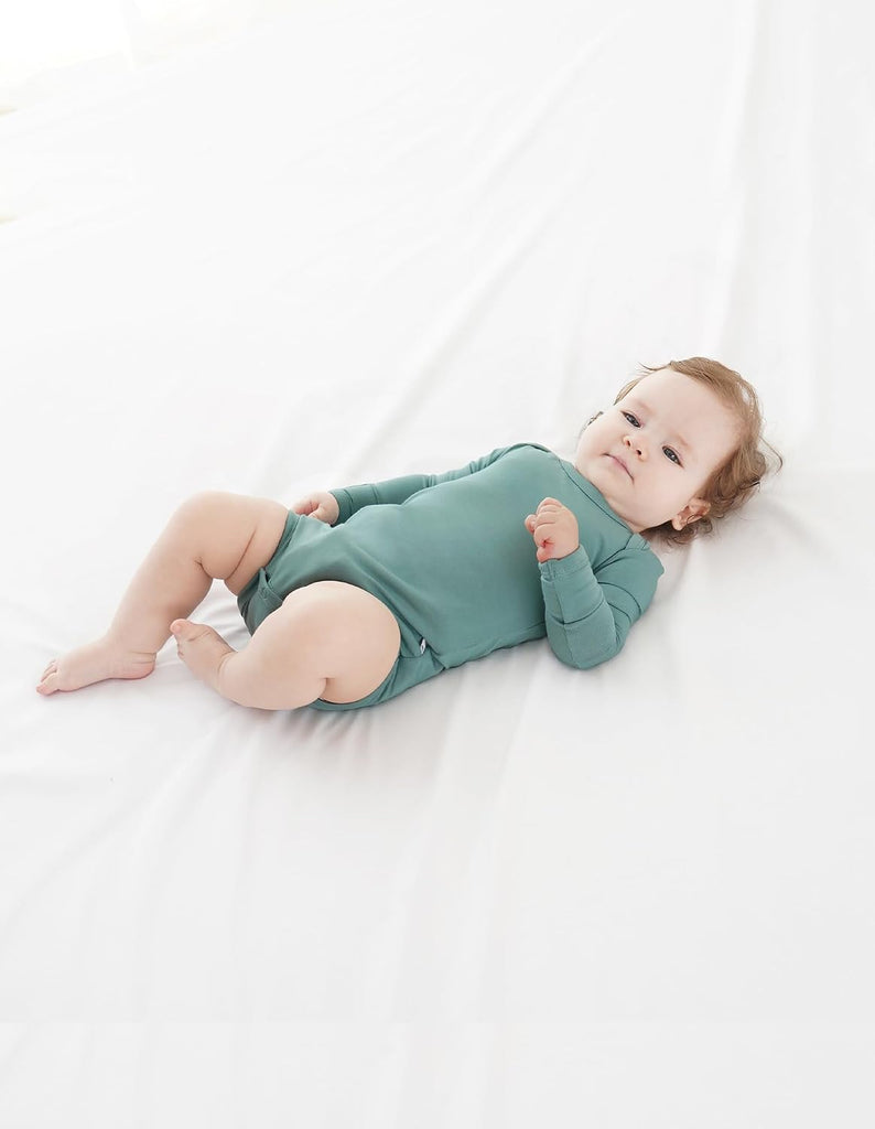 Bamboo Viscose Long Sleeve Bodysuits Unisex Bodysuit
