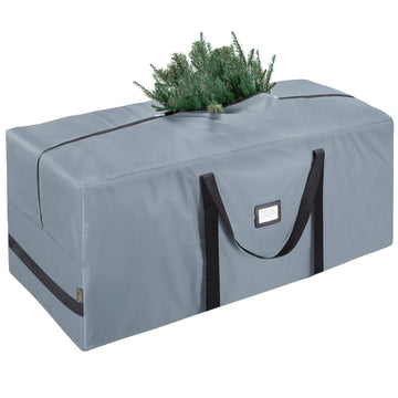 9 ft Christmas Tree Storage Bag, Heavy Duty 600D Oxford Fabric with Reinforced Handles and Dual Zippers Wide Opening