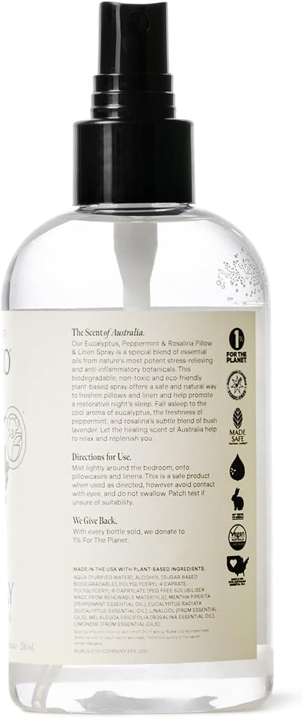 Pillow & Linen Spray, Eucalyptus, Peppermint & Rosalina, 8.4oz - Set of 8